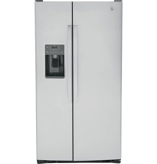 25.3 cu. ft. Side by Side Refrigerator in Fingerprint Resistant Stainless Steel, Standard Depth