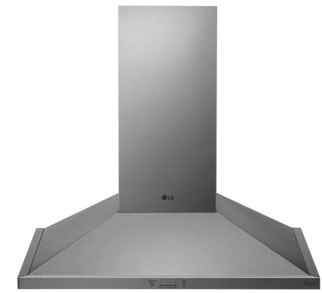 HCED3015S 30 in. Smart Wall Mount Range Hood with LED Lighting in Stainless Steel