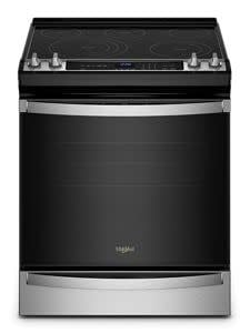 WEE745H0LZ4  whirlpool electric range 7 in 1 Airfry oven