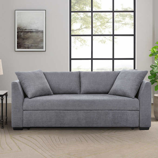 1653294 Thomasville Marion Fabric Convertible Sofa