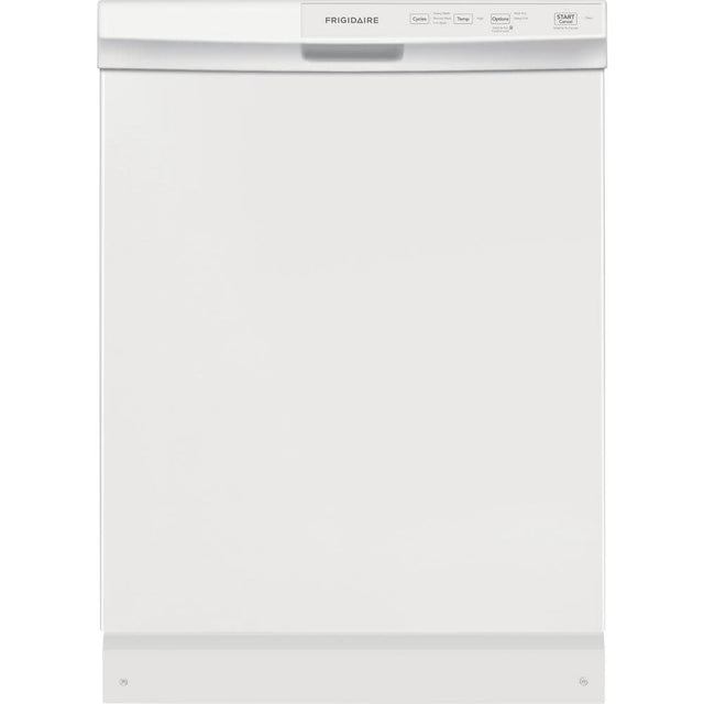 FFCD2413UW  24 in. White Front Control Built-In Tall Tub Dishwasher, 55 dBA