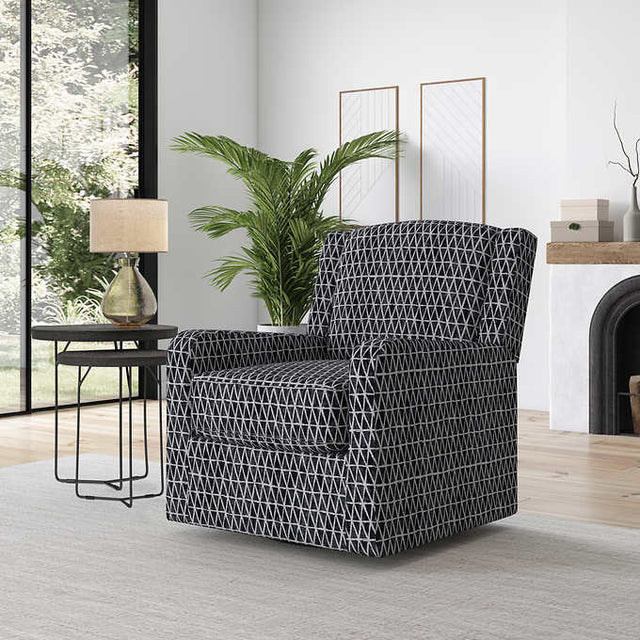 Easley Fabric Swivel Glider