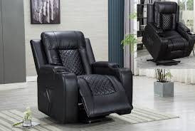 U545R Nationwide Lift Chair in Black with Remote Control