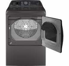 PTD90EBPT0DG Smart 7.3 cu. ft. Electric Dryer in Diamond Gray with Fabric Refresh, Sanitize, Steam, ENERGY STAR