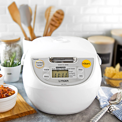 JBV-S10U Tiger 5.5-Cup Micom Rice Cooker and Warmer