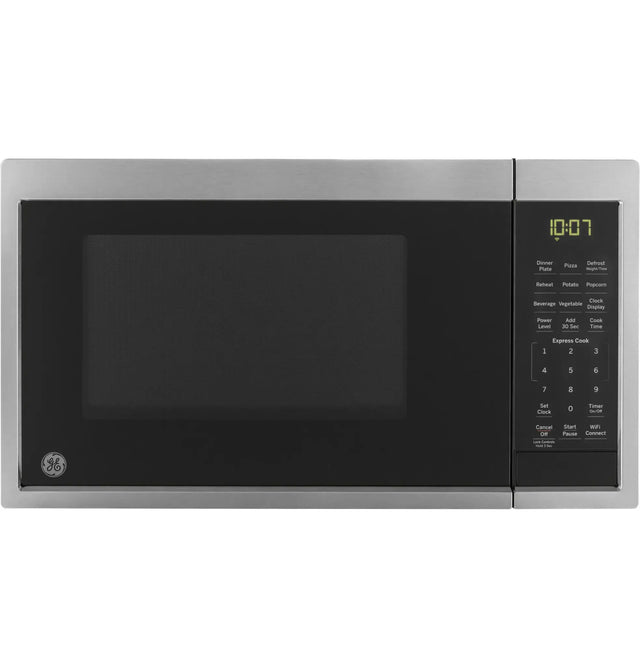 GE JES1097SMSS  Scan-to-Cook 0.9-cu ft 900-Watt Countertop Microwave (Stainless Steel)