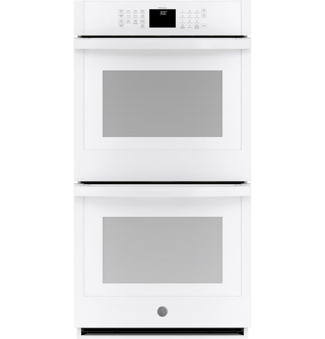 JKD3000DNWW  GE 27 in. Smart Double Electric Wall Oven with Self Clean in White