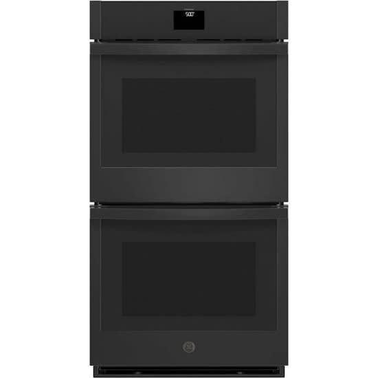 JKD5000DN2BB GE - 27" Built-In Double Electric Convection Wall Oven - Black