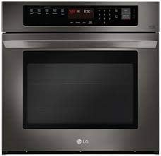 LWS3063BD - LG - 30" Built-In Single Electric Convection Wall Oven with EasyClean in Black Stainless Steel