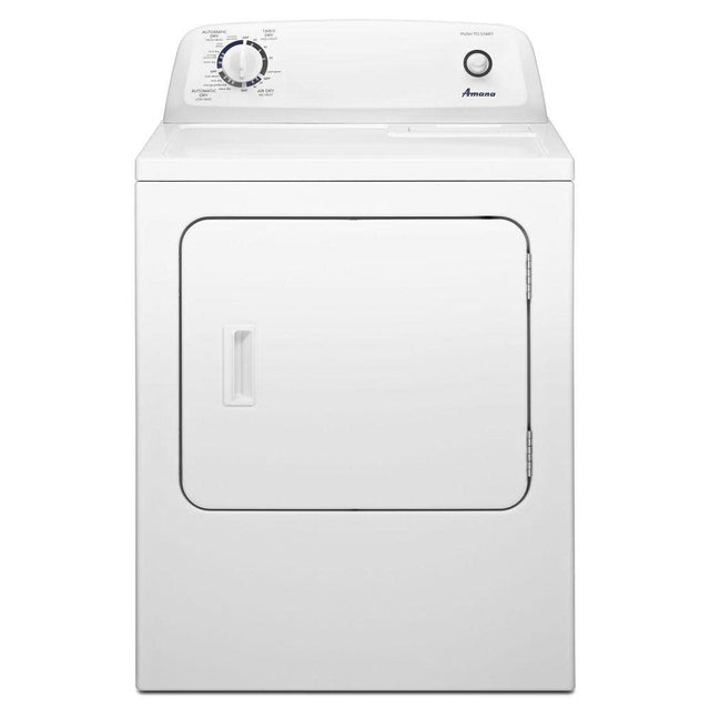 Amana - 6.5 Cu. Ft. 11-Cycle Electric Dryer - White IT COMES WITH 15 DAYS WARRANTY