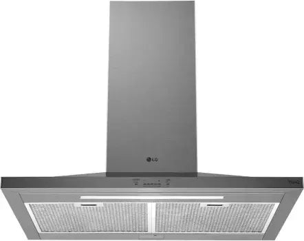 HCED3615S 36 in. Smart Wall Mount Range Hood with LED Lighting in Stainless Steel