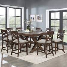 Collins 9-piece Counter-Height Dining Set