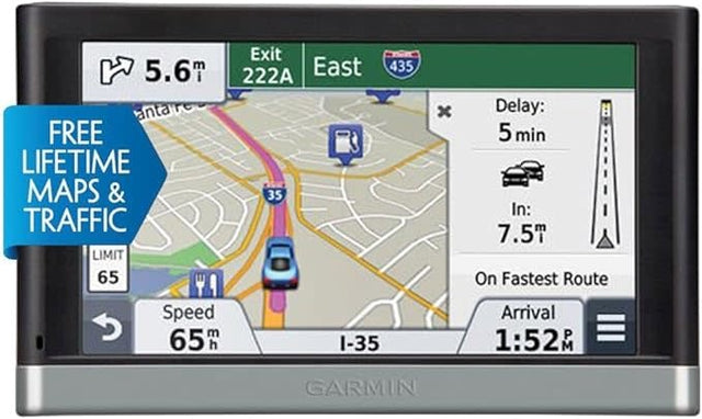 Garmin nüvi 2598LMTHD Advanced Series 5-Inch Touchscreen GPS with Bluetooth and Lifetime Maps and Traffic