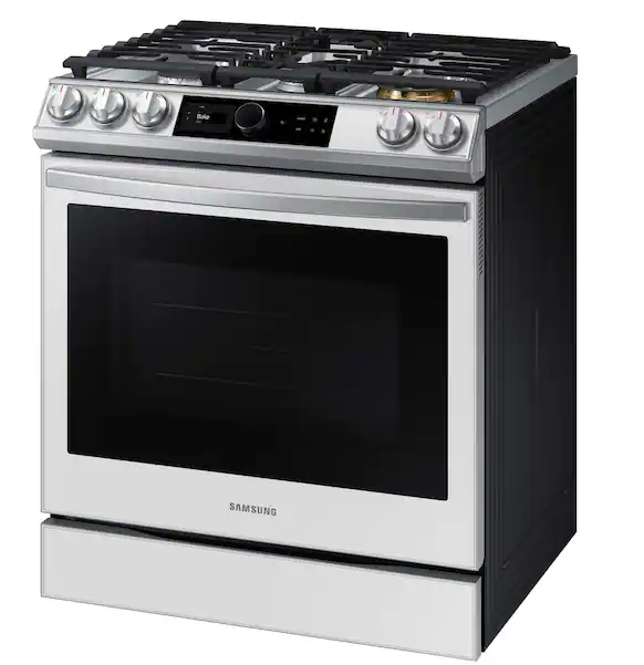 NX60BB871112 30 in. 6 cu. ft. Slide-In Gas Range with Smart Dial and Air Fry in Fingerprint Resistant Stainless Stee