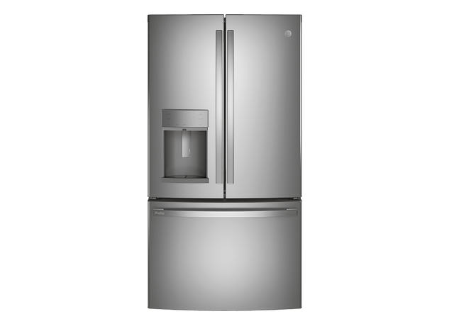 PFE28KYNIFS GE Profile™ Series ENERGY STAR® 27.7 Cu. Ft. Fingerprint Resistant French-Door Refrigerator with Hands-Free AutoFill