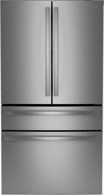 PGE29BYTFS  GE Profile - 28.7 Cu. Ft. 4 Door French Door Refrigerator with Dual-Dispense AutoFill Pitcher - Stainless Steel