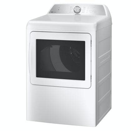 PTD60GBSRWS 7.4 cu. ft. Smart White Gas Dryer with Sanitize Cycle and Sensor Dry, ENERGY STAR