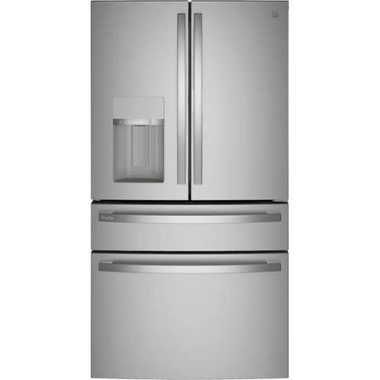 PVD28BYNFS Profile 27.9 cu. ft. Smart 4-Door French Door Refrigerator with Door in Door in Fingerprint Resistant Stainless Steel