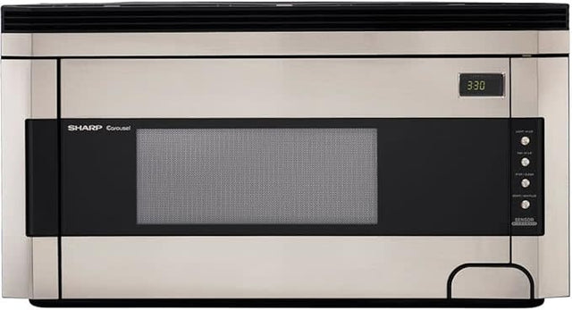 R1514TY Sharp 1.5CU.Ft. 1000-Watt Over-the-Range Microwave, Stainless