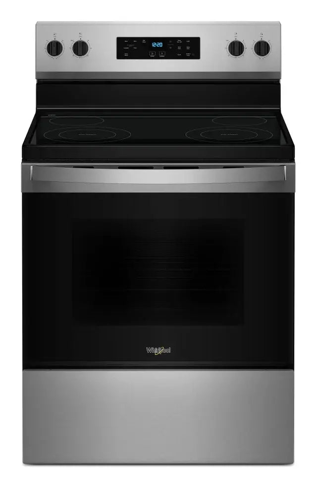 WFE3030RS0 Whirlpool 30 inch Electric range  with no preheat mode