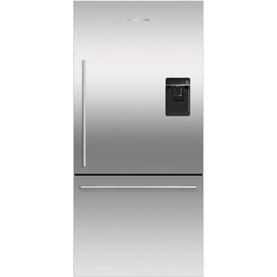 RF170W Fisher & Paykel - ActiveSmart 17.1 Cu. Ft. Bottom-Freezer Counter-Depth Refrigerator - Stainless Steel