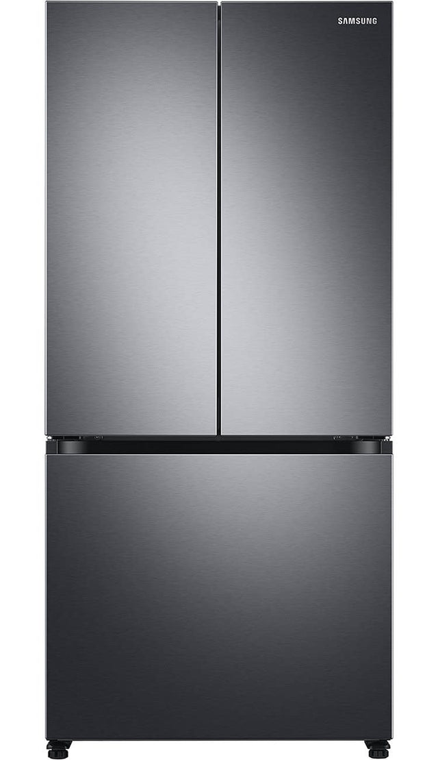 RF18A5101SG 17.5 cu. ft. 3-Door French Door Smart Refrigerator in Black Stainless Steel, Counter Depth