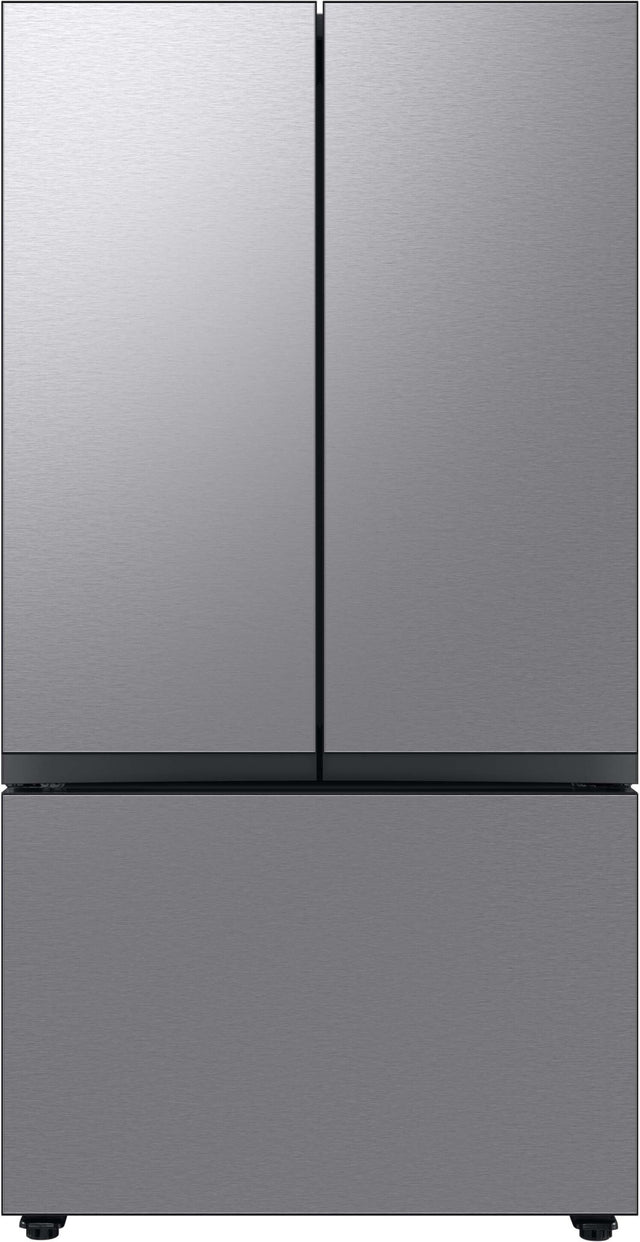 RF30BB6200QL  Bespoke 30 cu. ft. 3-Door French Door Smart Refrigerator with Autofill Water Pitcher in Stainless Steel, Standard Depth