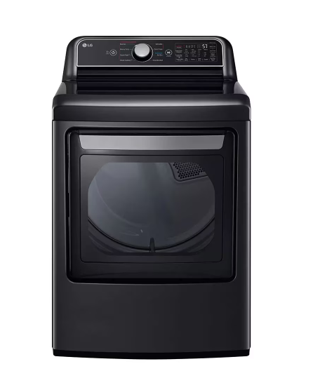 DLEX7480LE 7.3 cu. ft. Smart Rear Control Electric Energy Star Dryer with Sensor Dry & Steam Technology