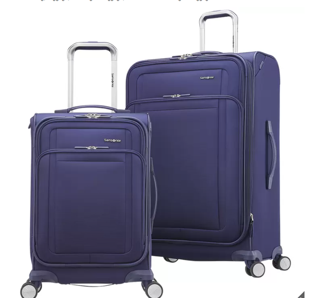 Samsonite Renew Softside Luggage Set 2 Piece BLUE