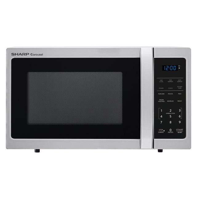 SMC0912BS Sharp 0.9-cu ft 900-Watt Countertop Microwave (Stainless Steel)