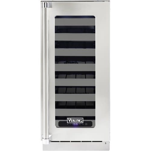 VUWC515GSS Viking - 5 Series 28-Bottle Wine Cooler - Stainless steel