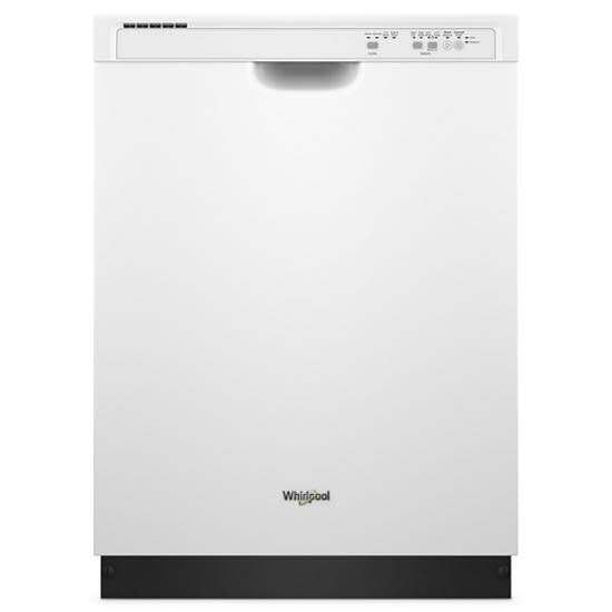 WDF520PADW WHR  24 in. White Front Control Built-in Tall Tub Dishwasher with 1-Hour Wash Cycle, 55 dBA