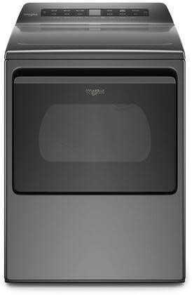 WED5100HC Whirlpool 7.4 cu. ft. Chrome Shadow Front Load Electric Dryer with AccuDry System