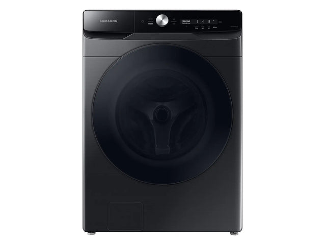 WF50A8600AV SAMSUNG  5 cu. ft. Smart High-Efficiency Front Load Washer with Smart Dial and Super Speed in Brushed Black