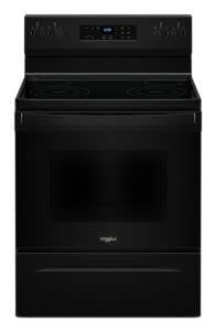 WFES3030RB 30 in. 4 Burner Element Freestanding Electric Range in Black