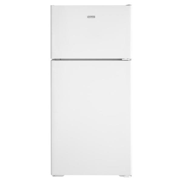 HPS16BTNRWW Hotpoint 15.6 cu. ft. Top Freezer Refrigerator in White