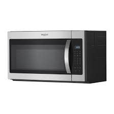 WMH31017HZ WHR Microwave, Hood, Combination - 1.7 CU FT, 1000 WATTS, 2-PIECE FRONT, ST