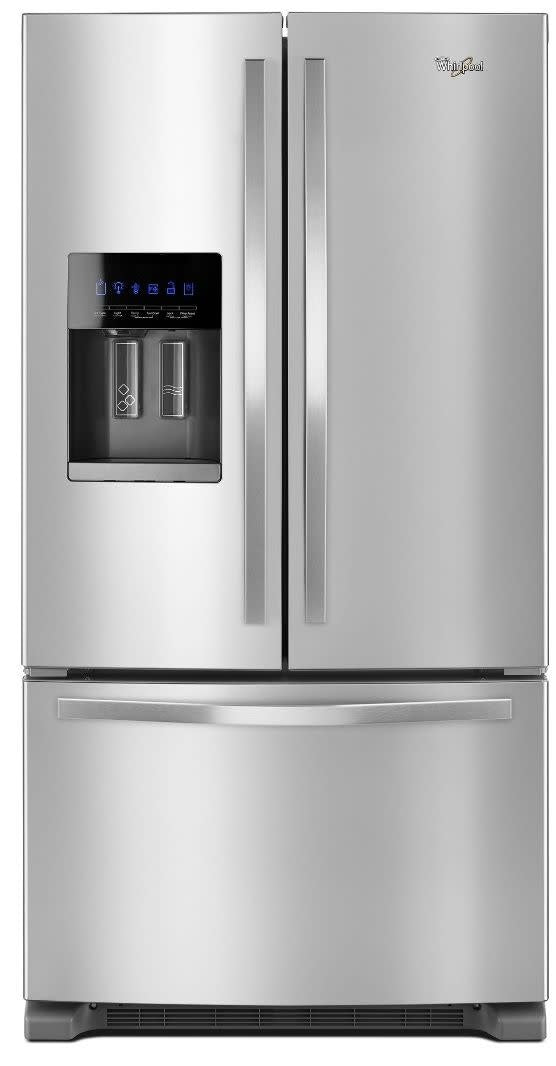 Whirlpool WRF555SDFZ 24.7-cu ft French Door Refrigerator with Ice Maker (Fingerprint Resistant Stainless Steel) ENERGY STAR