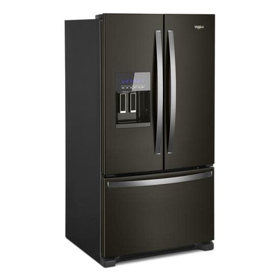 Copy of WRF555SDHV 25 cu. ft. French Door Refrigerator in Fingerprint Resistant Black Stainless