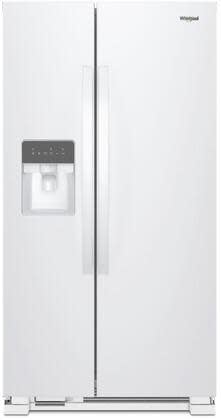 WRS315SDHW Whirlpool - 24.6 Cu. Ft. Side-by-Side Refrigerator - White