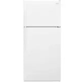 WRT314TFDW  WHR No Frost Top - Free Standing Refr Frez - 14.23 CU FT; STD ENERGY/GLASS RC; TEXTUR