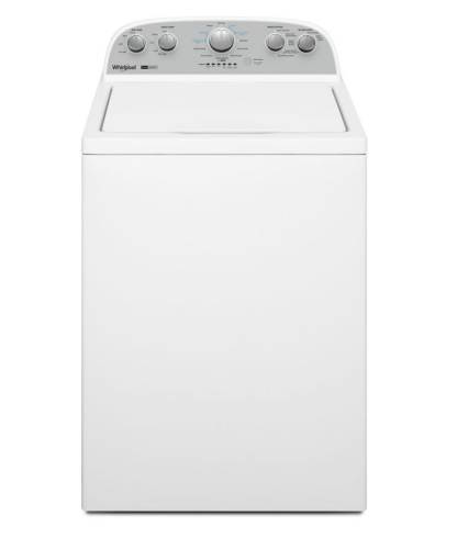 WTW4957PW WHIRLPOOL 3.8 - 3.9 cu.ft. Top Load Washer in White with 2 in 1 Removable Agitator