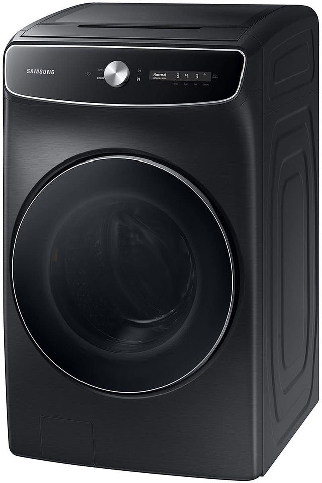 WV60A9900AV Samsung - 6.0 cu. ft. Total Capacity Smart Dial Washer with FlexWash™ and Super Speed Wash - Black