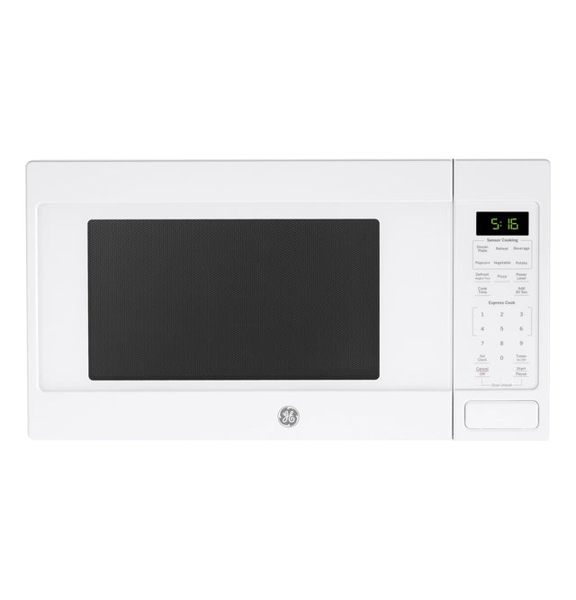 GCST16S1WWW GE - 1.6 Cu. Ft. Countertop Microwave with Sensor Cooking and Defrost - White