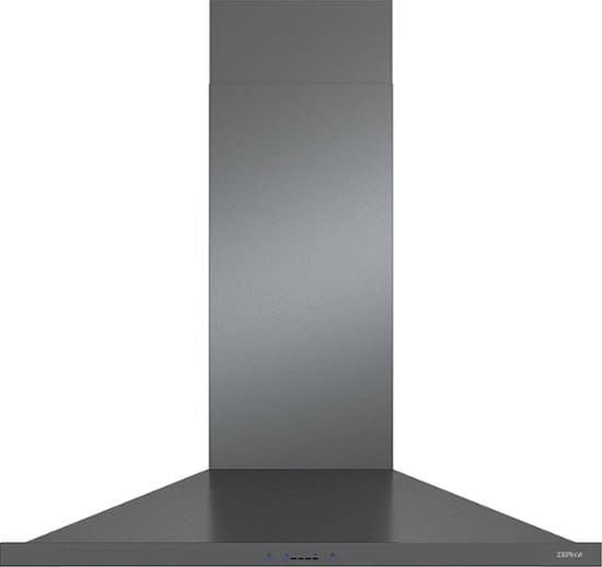 ZAN-E30CBS Zephyr - Anzio 30 in. 600 CFM Wall Mount Range Hood with LED Light - Black Stainless Steel